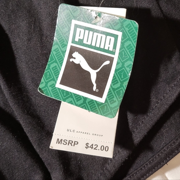 Puma Black and Pink Long Sleeve Shirt and Leggings Set - Picture 3 of 6